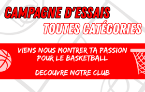 Campagne d'essais toutes catégories