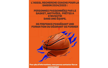 L'ABSSL recherche des entraineurs bénévoles